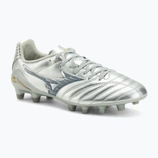 Încălțăminte de fotbal pentru bărbați Mizuno Monarcida Neo III Pro Md galaxy silver/8605 c