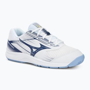 Încălțăminte de volei Mizuno Cyclone Speed 5 white/bellwether blue/bel air blue