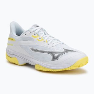 Încălțăminte de padel pentru femei Mizuno Wave Exceed Court Padel W white/black send/lemon tonic
