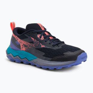 Încălțăminte de alergare pentru femei  Mizuno Wave Ibuki 5 Baritone blue/striking coral/irisbloom