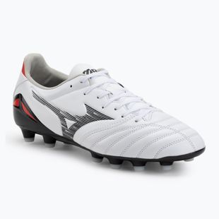 Încălțăminte de fotbal pentru bărbați Mizuno Morelia Neo IV Pro MD white/black/chinese red