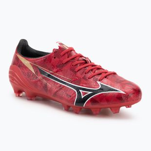 Încălțăminte de fotbal pentru bărbați Mizuno α II Japan Md morelia 40th red/black/gold