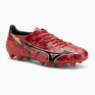 Încălțăminte de fotbal pentru bărbați Mizuno α II Elite Md morelia 40th red/black/gold