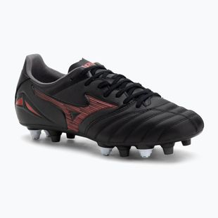 Încălțăminte de fotbal pentru bărbați Mizuno Morelia Neo IV Pro Mix black/morelia 40th red/black
