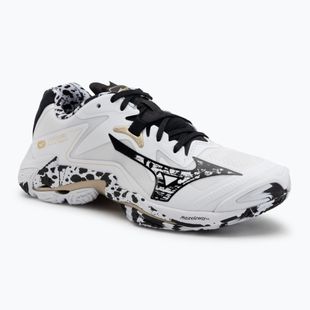 Încălțăminte de volei Mizuno Wave Lightning Z8 white/black/gold