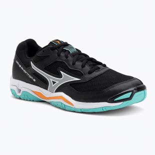 Încălțăminte de handbal Mizuno Wave Phantom 3 black/tangelo/ice green