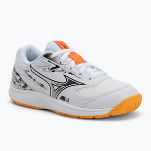 Încălțăminte pentru copii Mizuno Stealth Star 3 white/fiery coral 2/citrus