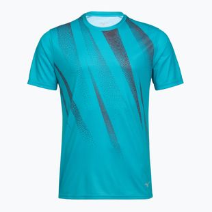 Tricou de alergare pentru bărbați  Mizuno Core Graphic Tee capri breeze