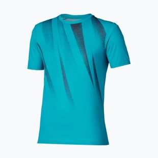 Tricou de alergare pentru bărbați  Mizuno Core Graphic Tee capri breeze