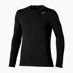 Longsleeve de alergare pentru bărbați Mizuno Core Impulse Tee black