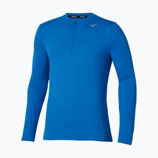 Longsleeve de alergare pentru bărbați Mizuno Core Impulse Half Zip Tee princess blue