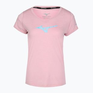 Tricou de alergare pentru femei Mizuno Core Runbird Tee bleached mauve