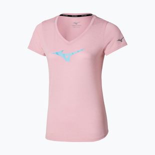 Tricou de alergare pentru femei Mizuno Core Runbird Tee bleached mauve