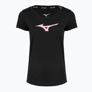 Tricou de alergare pentru femei Mizuno Core Runbird Tee black/mauve