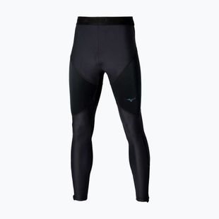 Colanți de alergare pentru bărbați Mizuno Tech Thermal Charge Long black