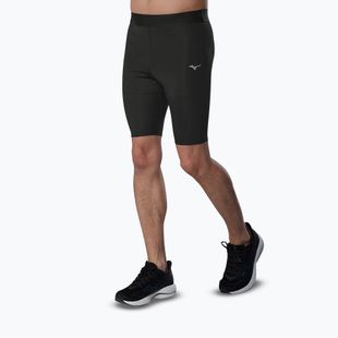 Pantaloni de alergare pentru bărbați Mizuno Core Impulse Mid black