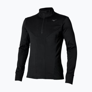 Longsleeve de alergare pentru bărbați Mizuno Active Warm Half Zip black