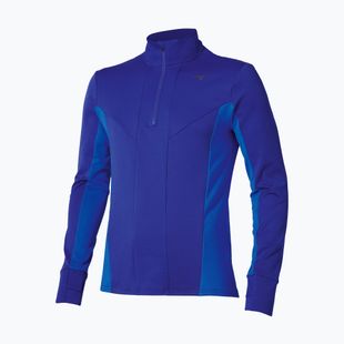 Longsleeve de alergare pentru bărbați Mizuno Active Warm Half Zip sodalite blue