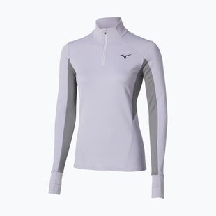 Bluză de alergare pentru femei Mizuno Active Warm Half Zip icelandic blue