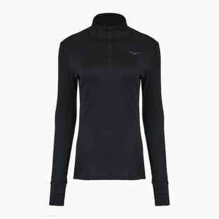 Bluză de alergare pentru femei Mizuno Active Warm Half Zip black