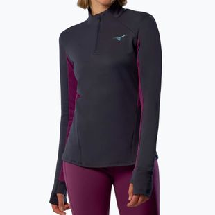 Bluză de alergare pentru femei Mizuno Active Warm Half Zip baritone blue