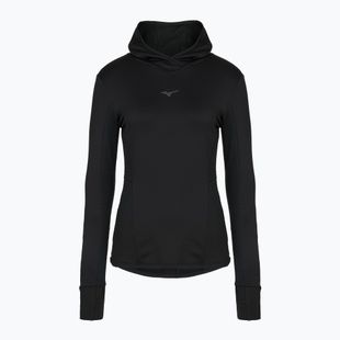 Bluză de alergare pentru femei Mizuno Active Warm Hooded black