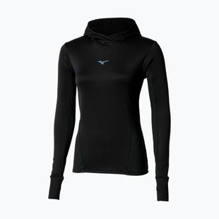 Bluză de alergare pentru femei Mizuno Active Warm Hooded black