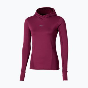 Bluză de alergare pentru femei Mizuno Active Warm Hooded dark purple