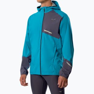Geacă de alergare pentru bărbați Mizuno Waterproof 20K ER capri breeze
