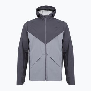Geacă de alergare pentru bărbați Mizuno Tech Thermal Charge Hooded quiksilver