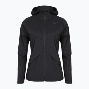 Geacă de alergare pentru femei Mizuno Tech Thermal Charge Hooded black