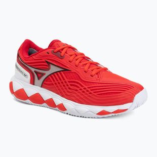 Încălțăminte de tenis Mizuno Wave Enforce Tour 2 CC fiery red/white/sun-dried toma