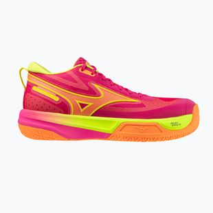 Încălțăminte de volei Mizuno Neo Jump pink tetra/fortune yellow/light
