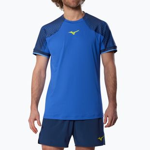 Tricou pentru bărbați Mizuno Stargazer Shadow Polo dazzling blue