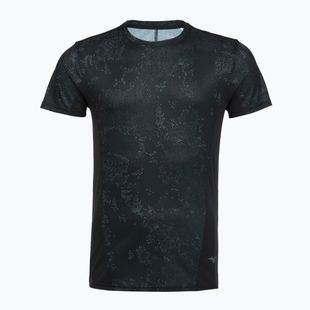 Tricou de alergare pentru bărbați Mizuno Active DryAeroFlow Graphic black/gray