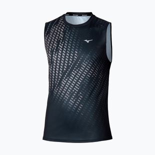 Tricou de alergare pentru bărbați Mizuno Core Graphic Sleeveless black/gray