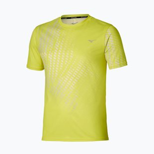 Tricou de alergare pentru bărbați Mizuno Core Graphic Tee lightning yellow