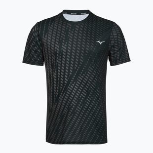 Tricou de alergare pentru bărbați Mizuno Core Graphic Tee black/gray
