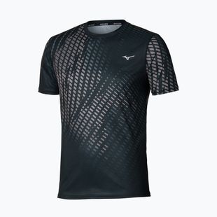 Tricou de alergare pentru bărbați Mizuno Core Graphic Tee black/gray