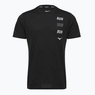 Tricou de alergare pentru bărbați Mizuno Core Run Short Sleeve Tee black
