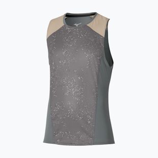 Tricou de alergare pentru bărbați Mizuno Active DryAeroFlow Graphic Tank Top lava smoke