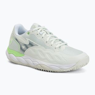 Încălțăminte de padel pentru femei Mizuno Wave Enforce Court Padel phantom green/white/glowing ap