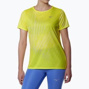 Tricou de alergare pentru femei Mizuno Core Graphic Tee lightning yellow