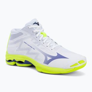 Încălțăminte de volei Mizuno Wave Lightning Pro Mid white/lighting yellow/dazzling blue