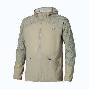 Geacă de alergare pentru bărbați Mizuno Active Alpha Hooded elm