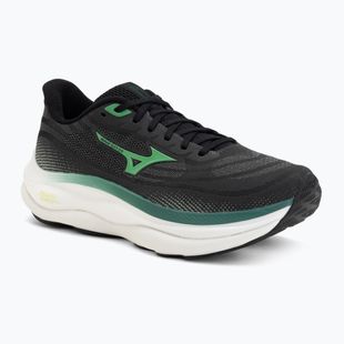 Încălțăminte de alergare pentru bărbați Mizuno Wave Sky 9 black/goblin green/alpine green