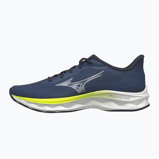 Încălțăminte de alergare pentru bărbați Mizuno Wave Serene 2 estate blue/silver/lightning yellow
