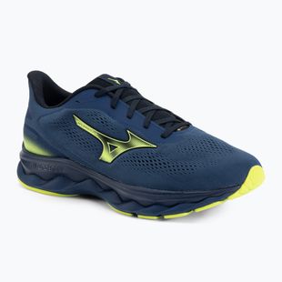 Încălțăminte de alergare pentru bărbați Mizuno Wave Serene 2 GTX estate blue/lightning yellow