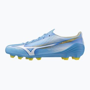 Încălțăminte de fotbal Mizuno Alfa III Pro FG celeste/white
