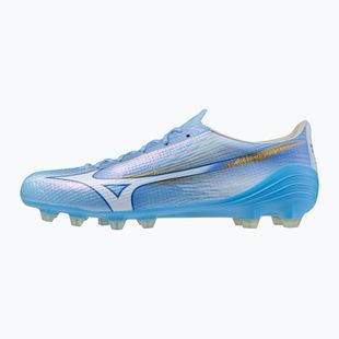 Încălțăminte de fotbal Mizuno Alfa III Elite FG celeste/white